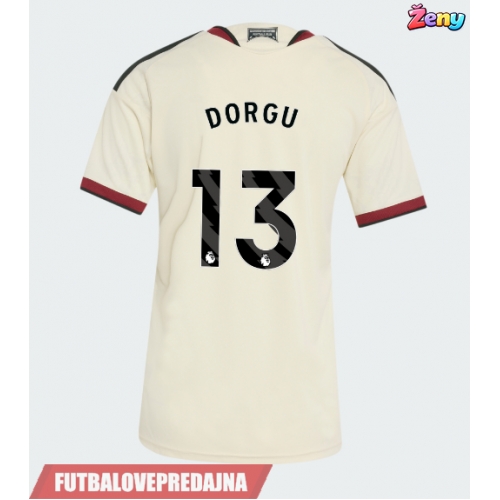 Lacne Ženy Futbalové dres Manchester United Patrick Dorgu #13 2026-27 Krátky Rukáv - Tretina